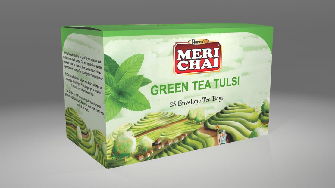 Meri Chai Green Tea Tulsi